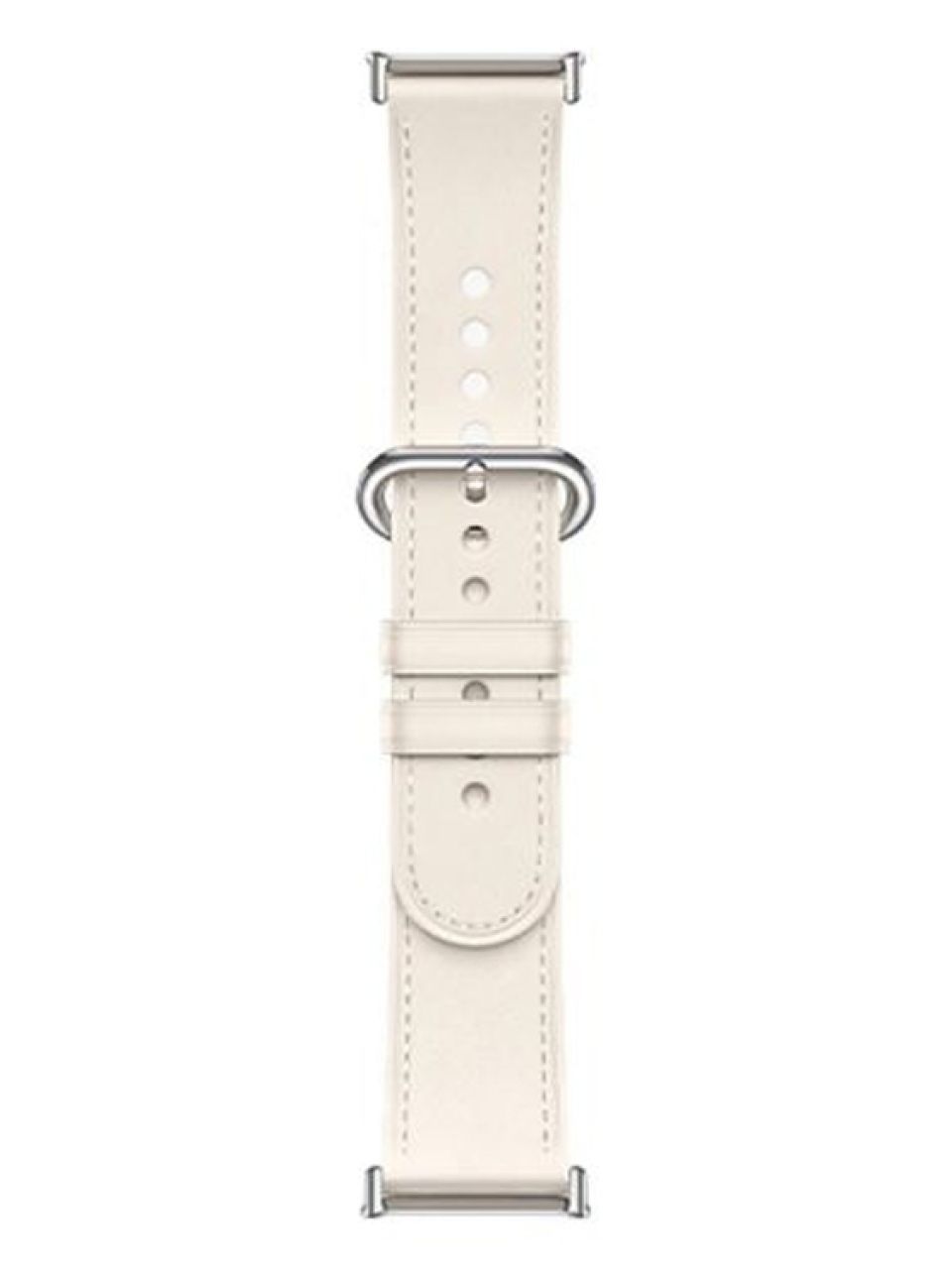 Кожаный сменный браслет Xiaomi Leather Quick Release Strap Cream white