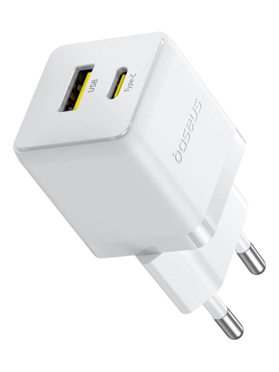 Адаптер питания Baseus Palm C+U 30W White (P1011160A213-00)