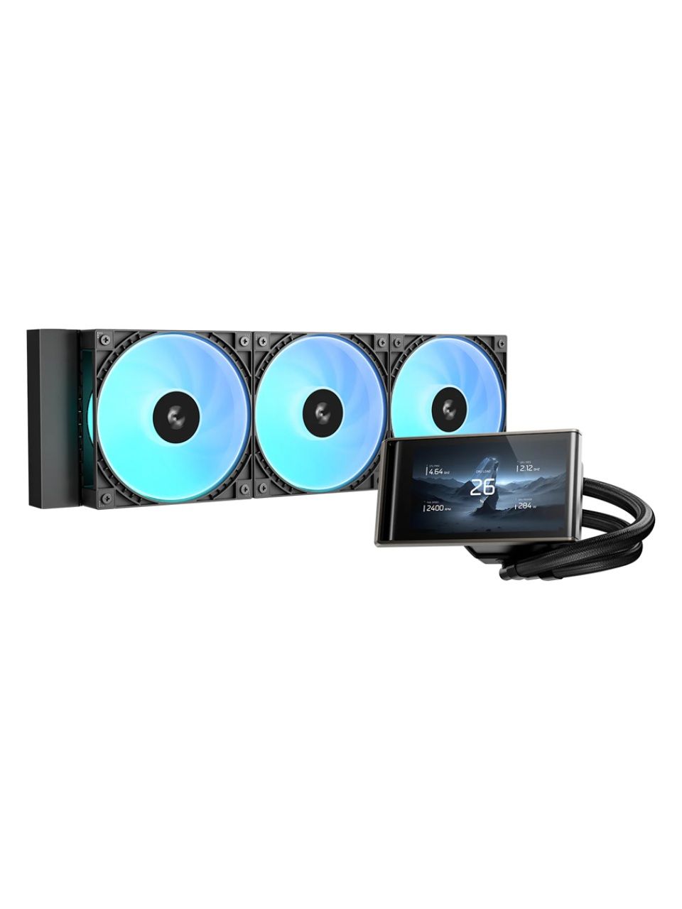 Кулер с водяным охлаждением Deepcool LT360 VISION ARGB