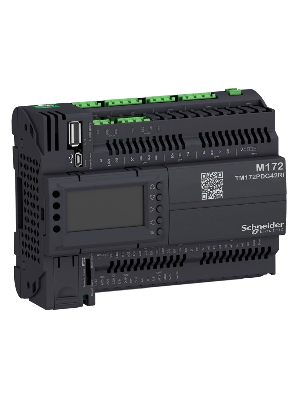 ПЛК М172 SE TM172PDG42RI M172 дисплей 42 I/O ETH 2 RS485