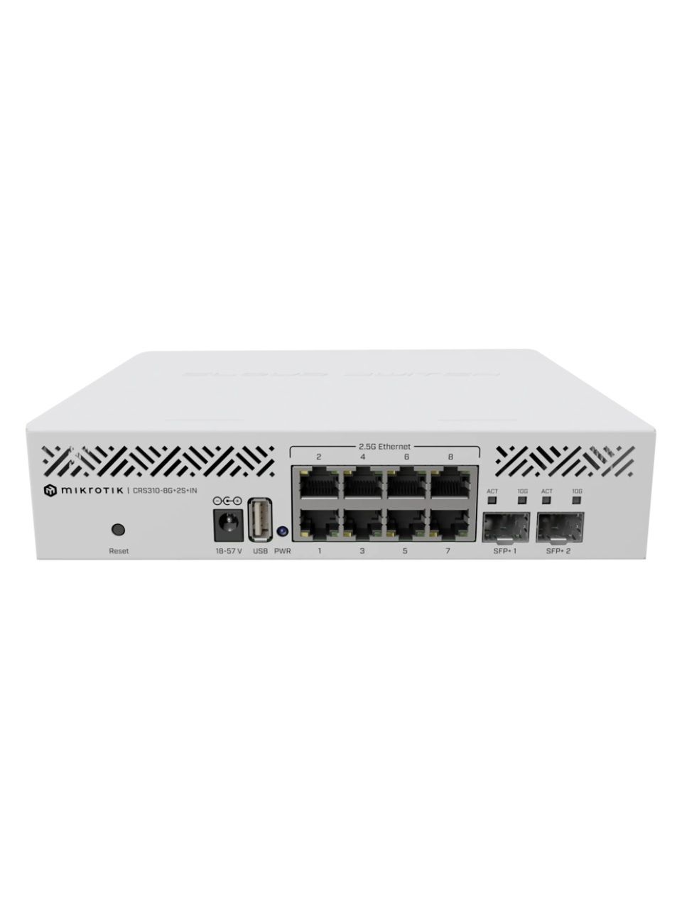 Коммутатор MikroTik CRS310-8G+2S+IN