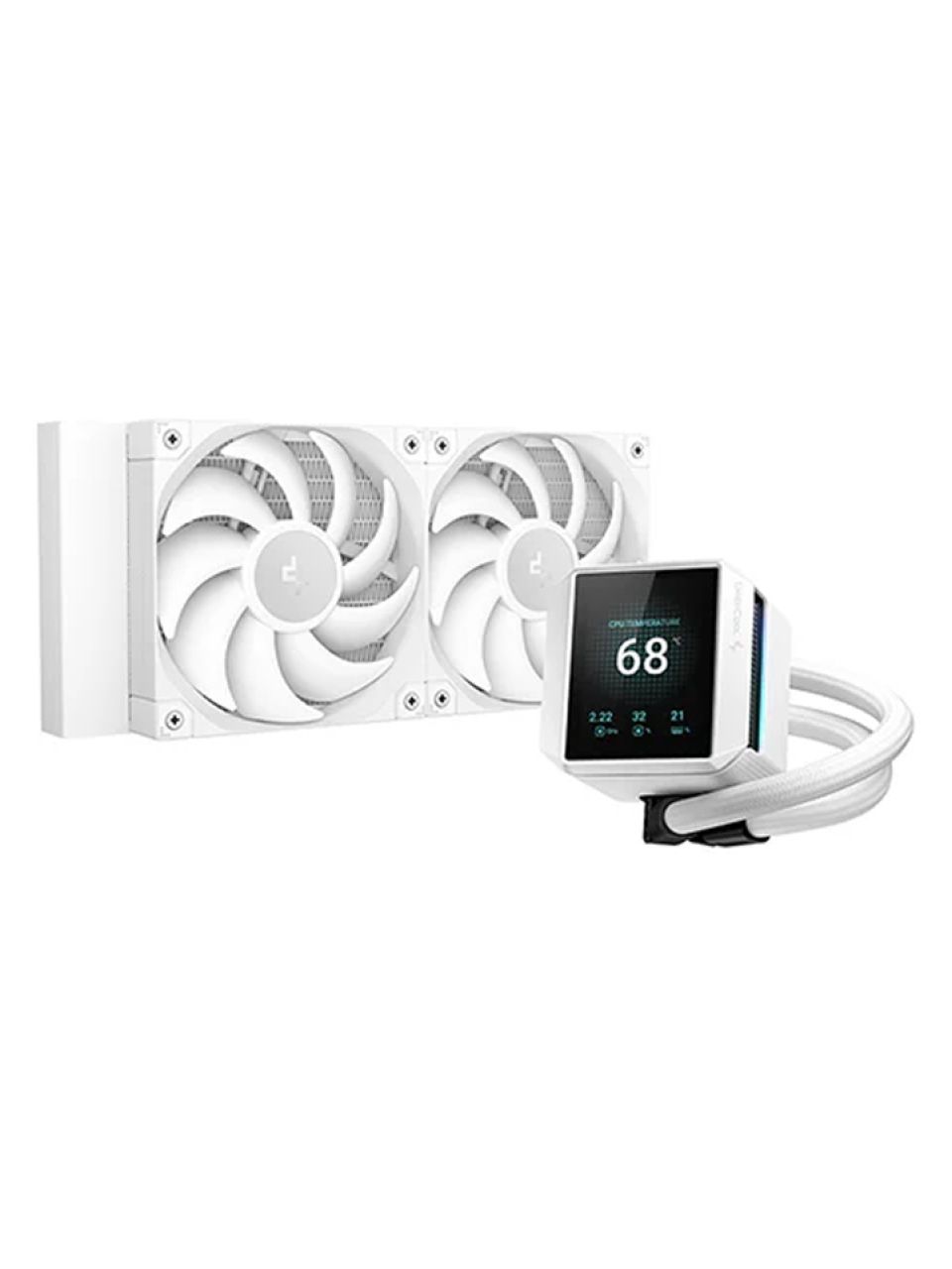 Кулер с водяным охлаждением Deepcool MYSTIQUE 240 WH