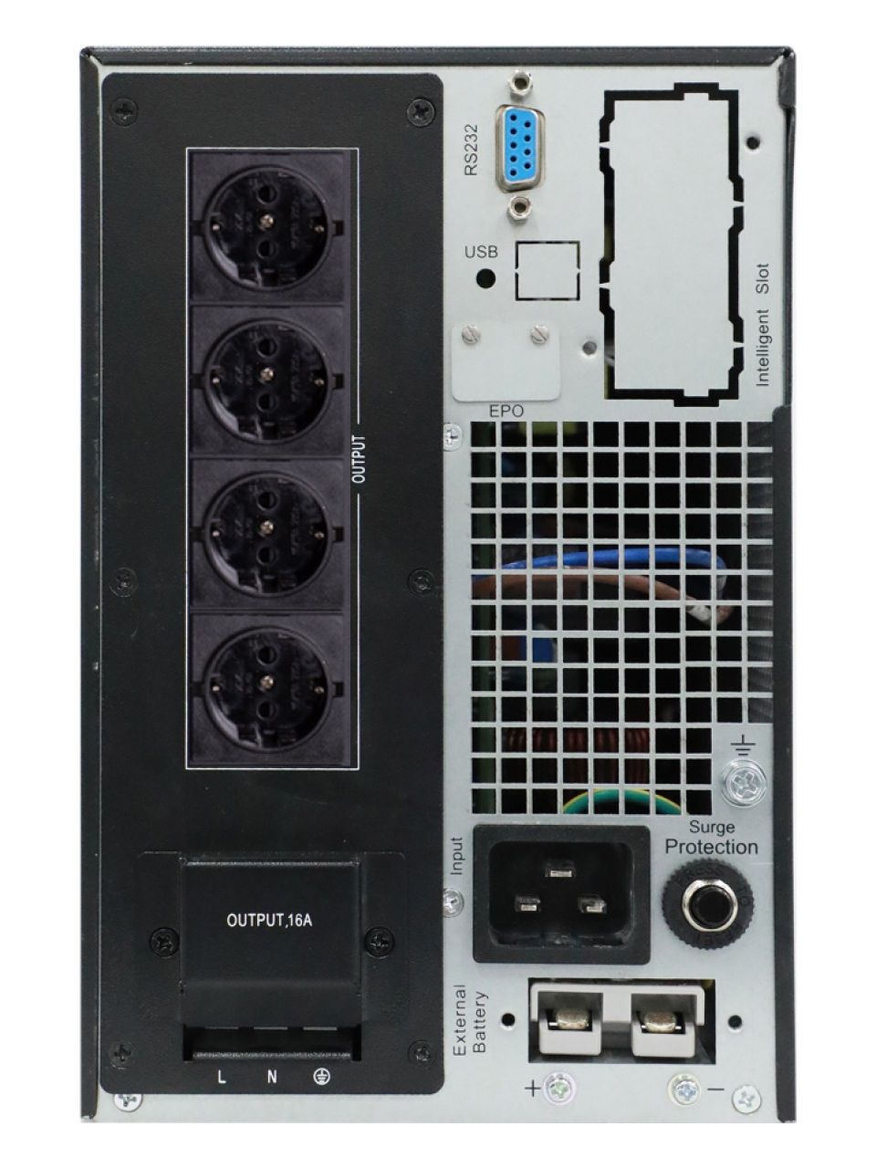 Источник бесперебойного питания SVC PTX-3KLN-LCD